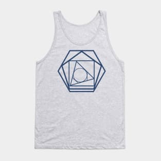 The "Plain" Series - 6-5-4-3-2-1 Tank Top